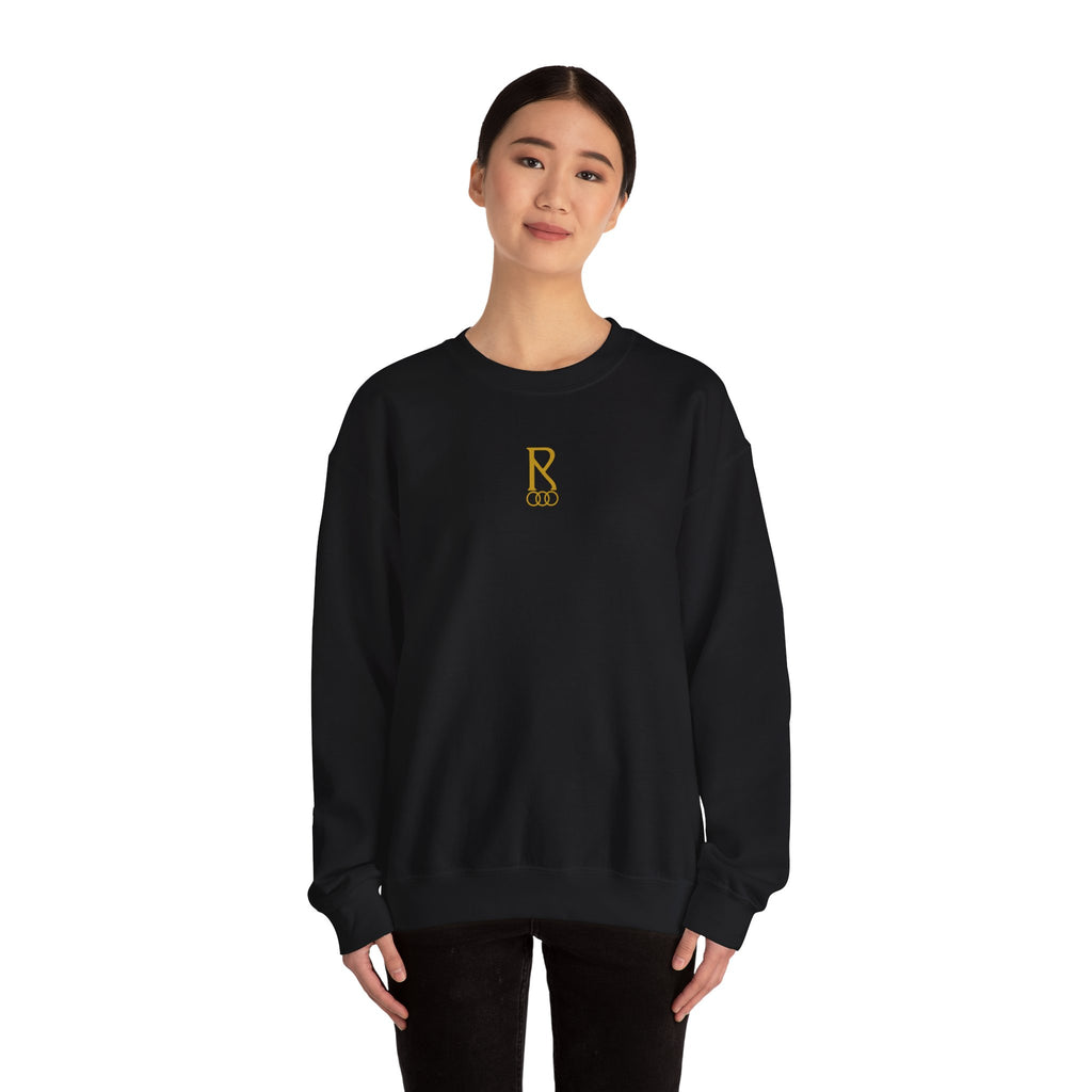Crewneck Sweatshirt — Café Rüdiger-Hof Gold Logo Pullover